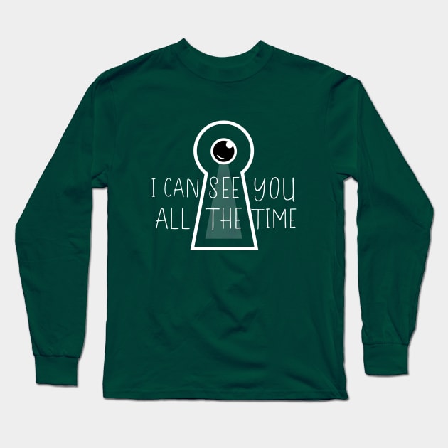 I can see you all time Long Sleeve T-Shirt by Amrshop87